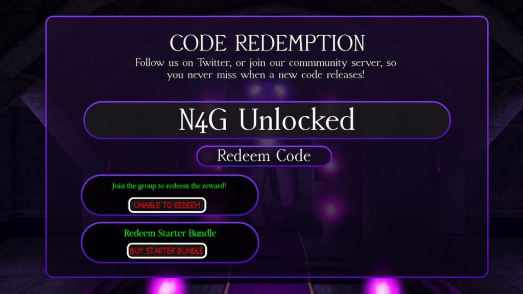 Image of how to unlock the codes in Branched Realities