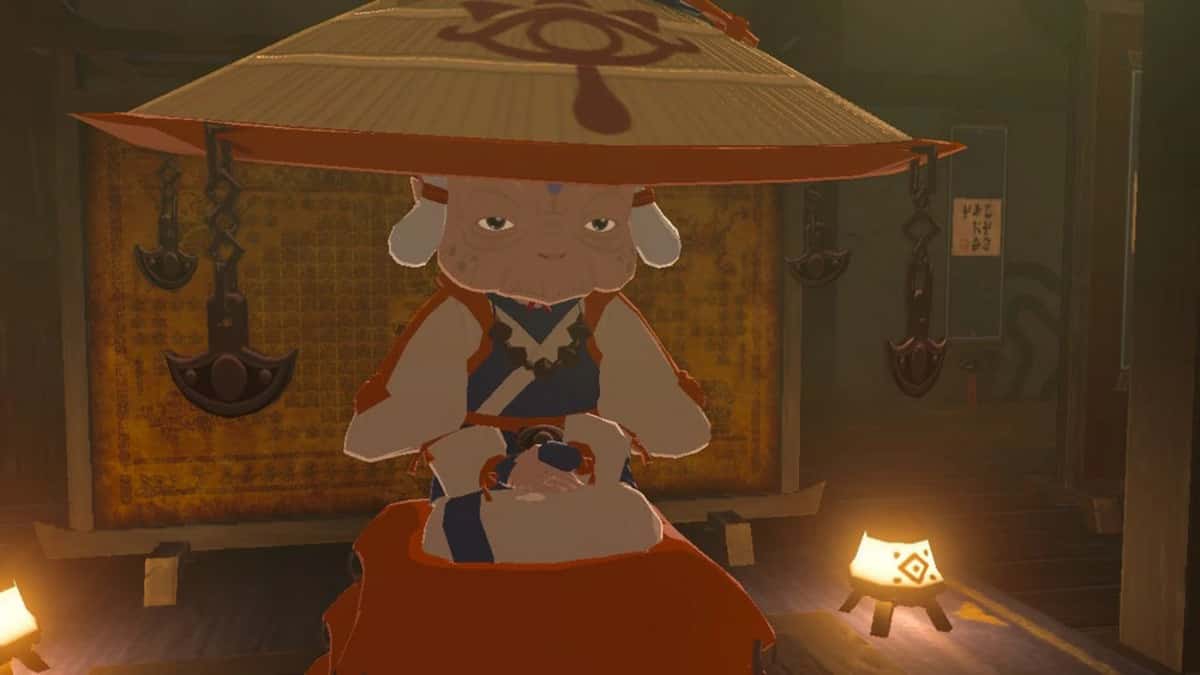Impa from the Legend of Zelda in Tears of the Kingdom