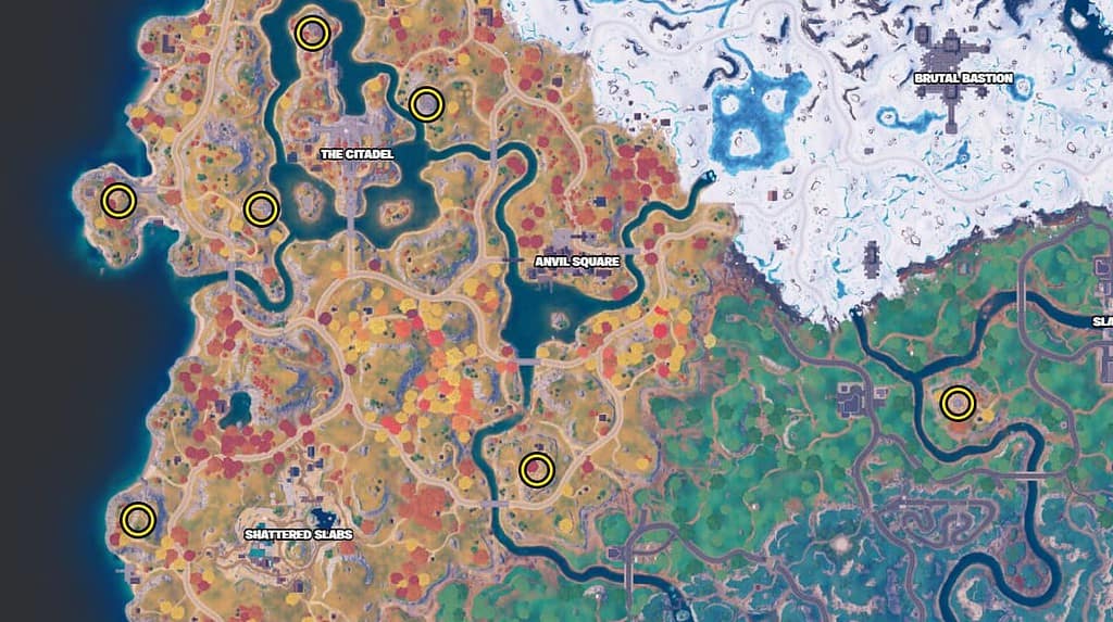 Peta Gambar Nuduhake ing ngendi menara pengawal
