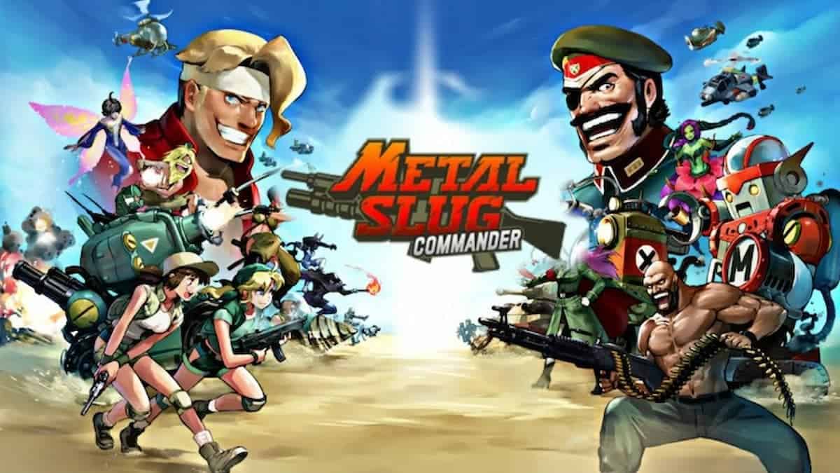 Promotional artwork for Metal Slug: Commander
