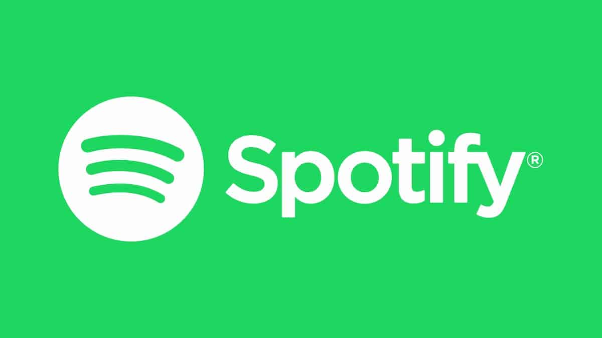 Image of Spotify word in the official banner.