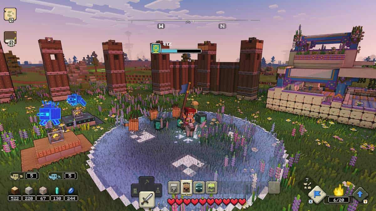 How to play Minecraft Legends multiplayer