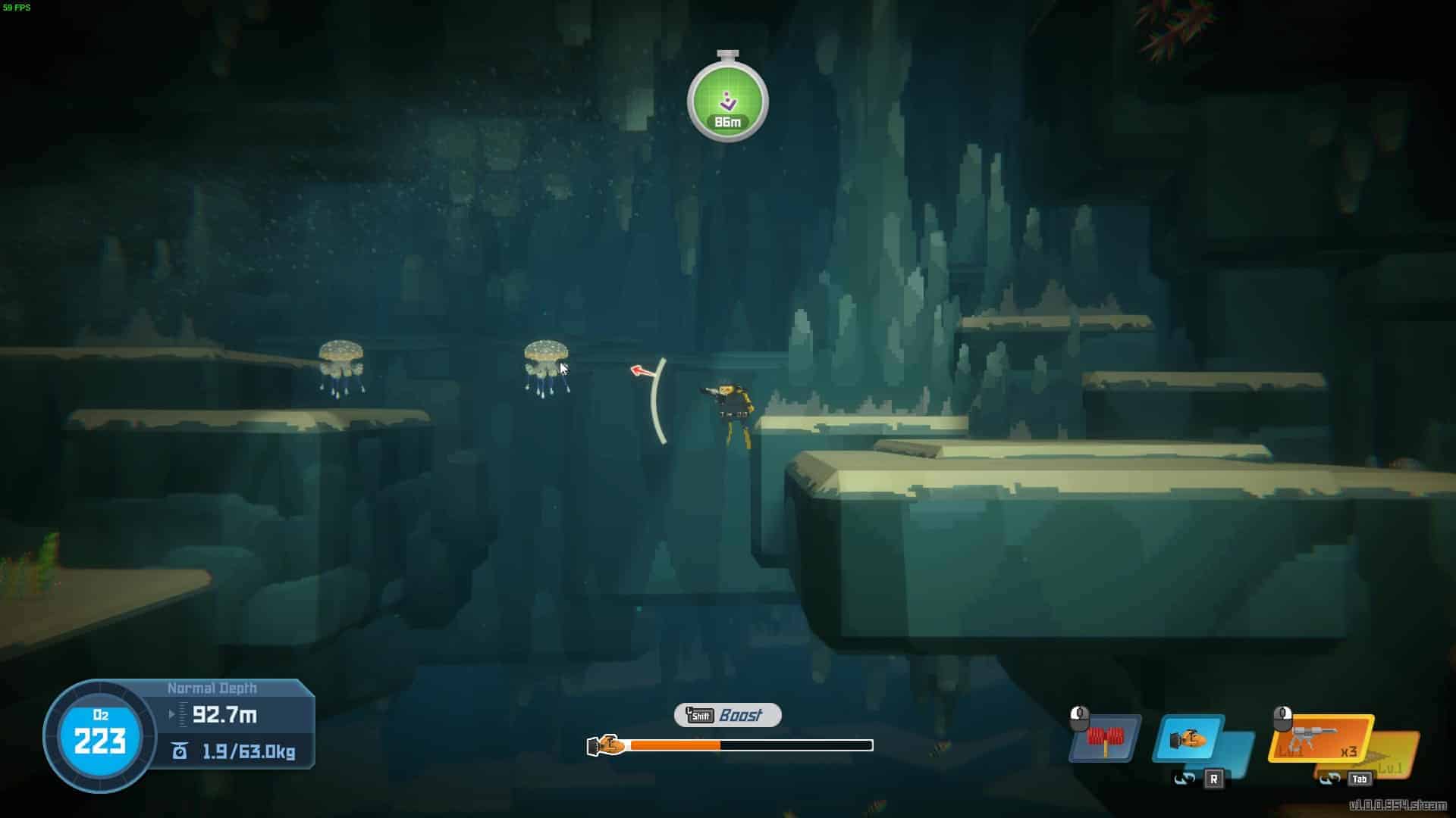 Dave the Diver how to catch jellyfish