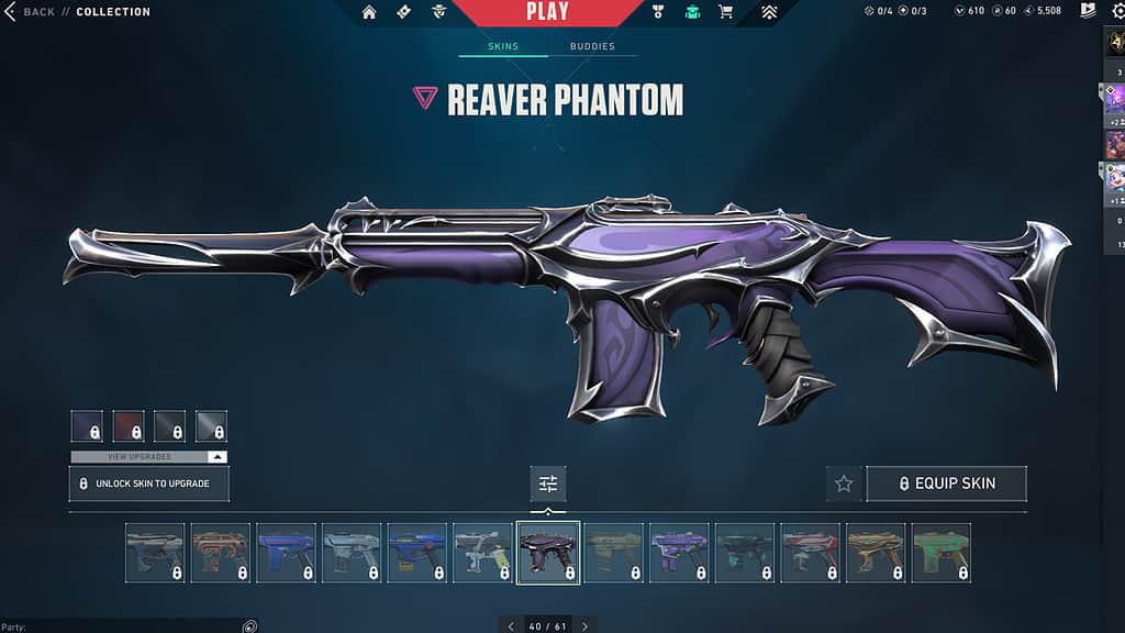 Valorant Reaver Phantom