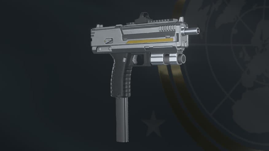Helldivers 2 screenshot of the Redeemer pistol