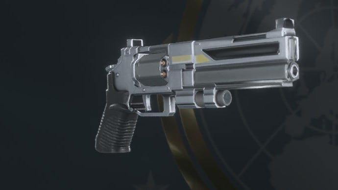 Helldivers 2 screenshot of the Senator pistol
