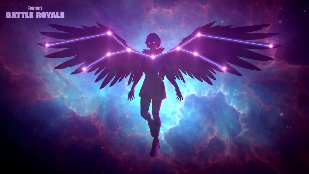 Aphrodite skin with Wings of Icarus in Fortnite Chapter 5 Season 2