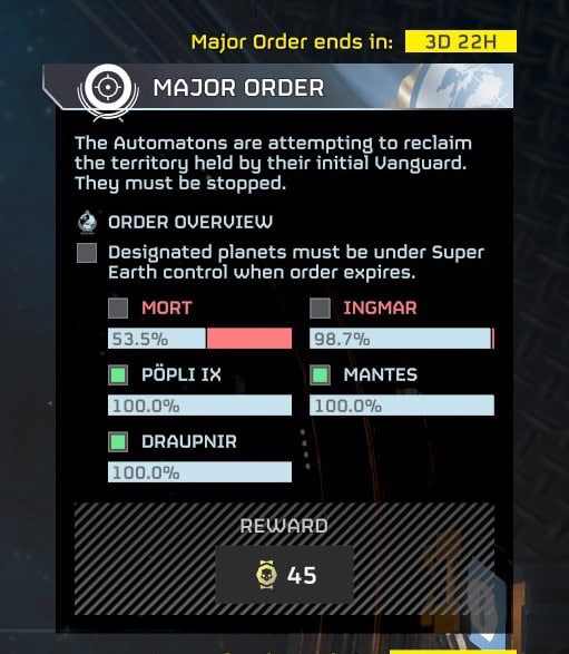 Helldivers 2 Major Order Triggers an Argument About Tactics N4G
