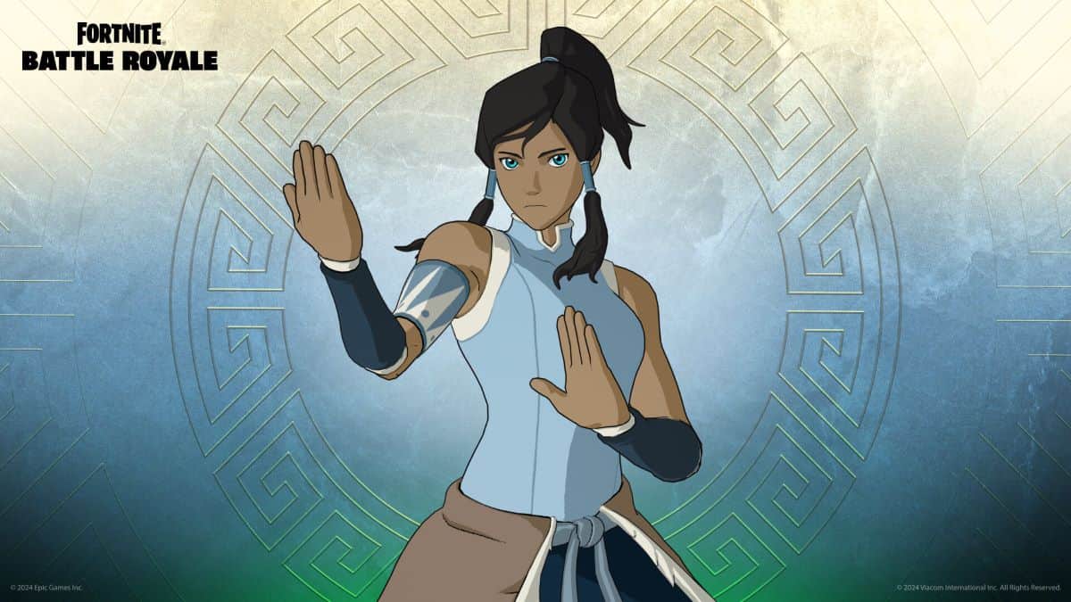Avatar Korra skin in Fortnite Chapter 5 Season 2