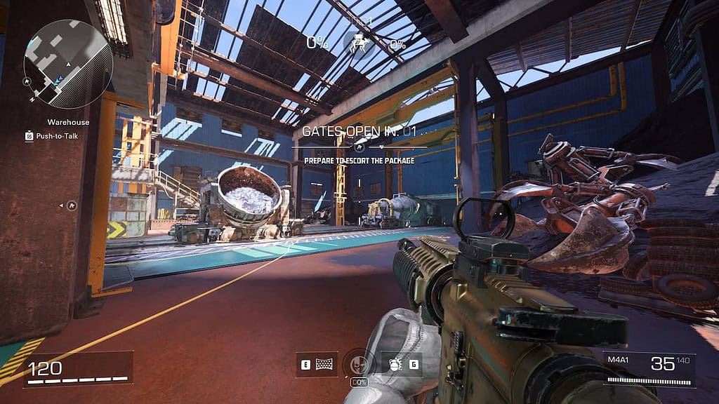 Screenshot before the match starts in XDefiant