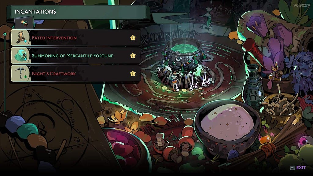 Image of the Cauldron and Incantations in Hades 2.