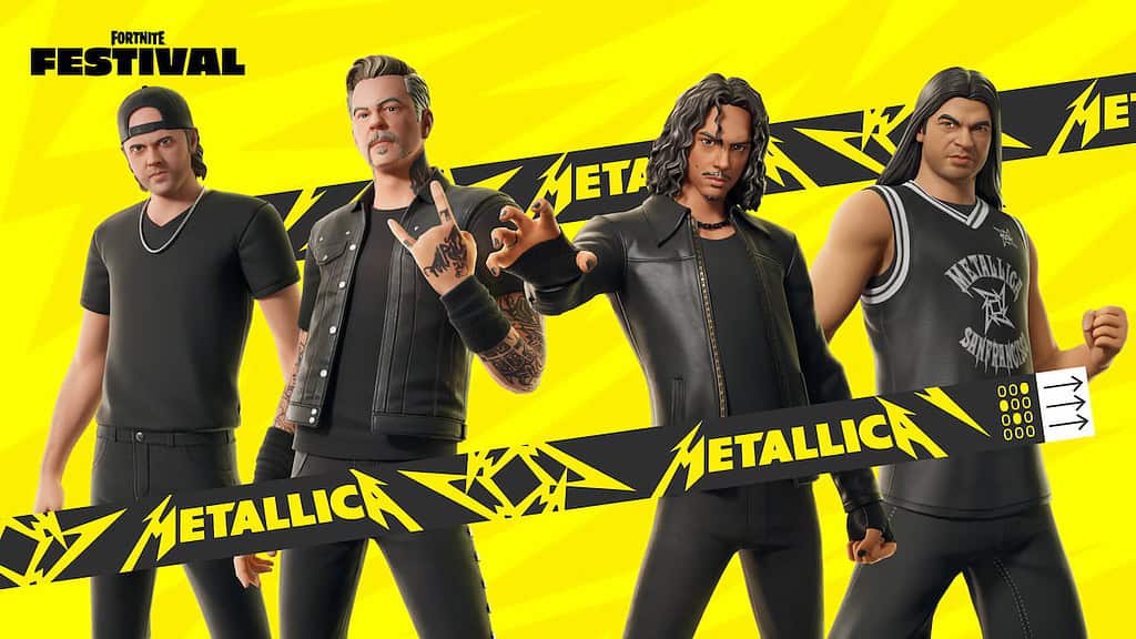 Fortnite Metallica Outfits