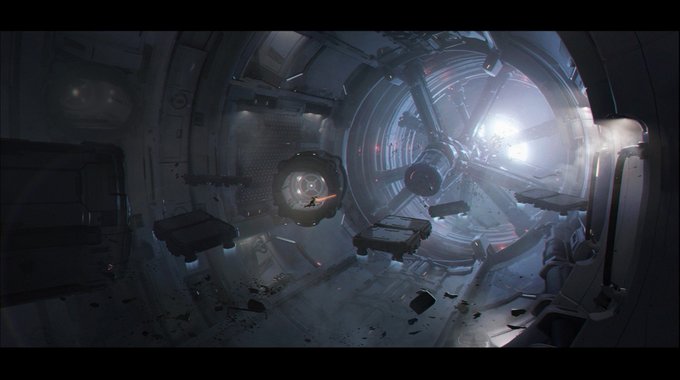 The First Descendant 1.2.0 Update spaceship flying through a huge tube