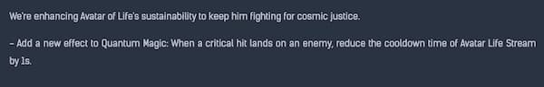 Balance changes to Adam Warlock in Marvel Rivals.
