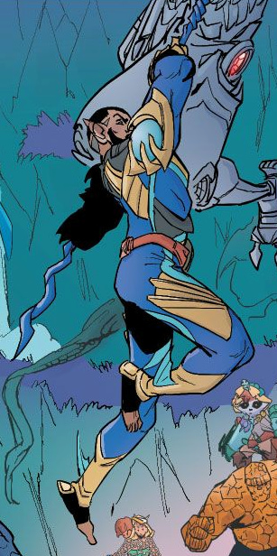 Marvel Rivals image of Namor in an X-Men inspired suit from the Marvel Rivals Infinity comic