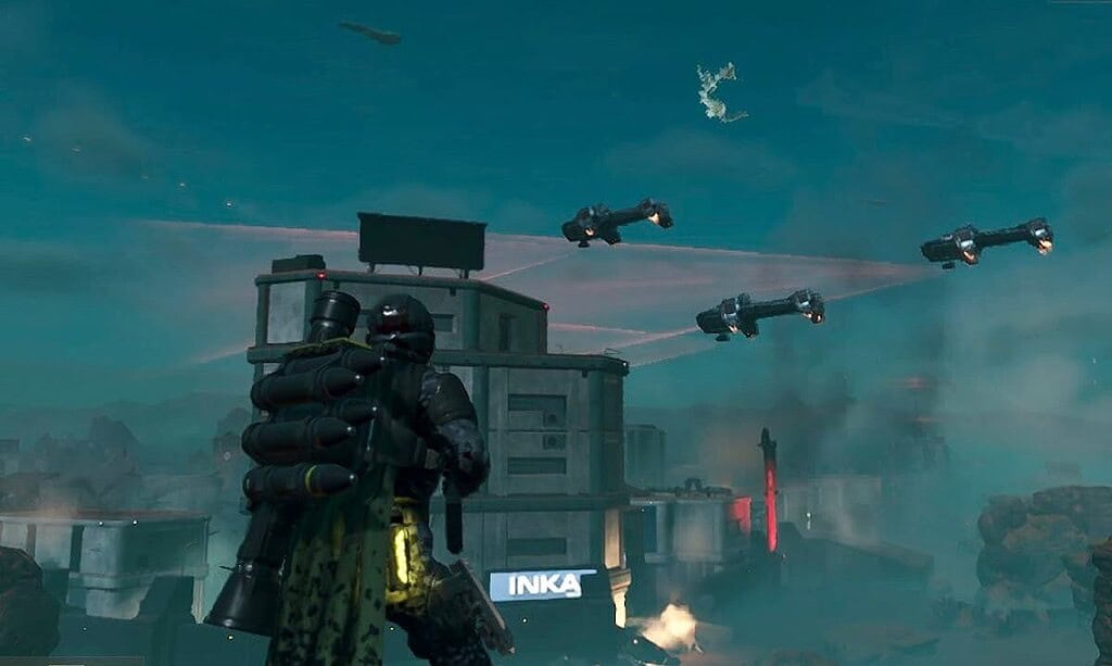 Helldivers 2 player on the bot front.