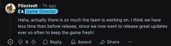 Pilestedt on updates in Helldivers 2.