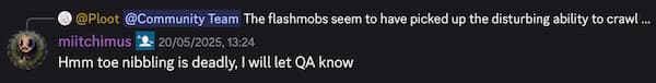 The dev answers a question about a glitch in Helldivers 2.