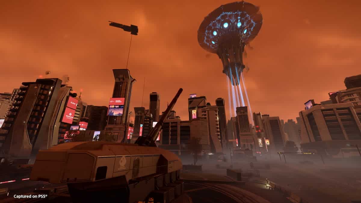 A look at the new objective added in the Heart of Democracy in Helldivers 2.