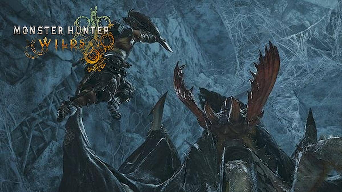 Monster Hunter Wilds player fighting the the Nescylla.