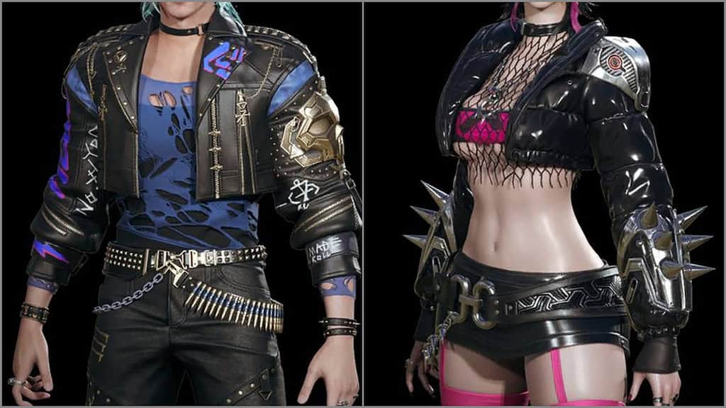 The First Descendant close up images of Lepic and Bunny's bodies in rocking new skins