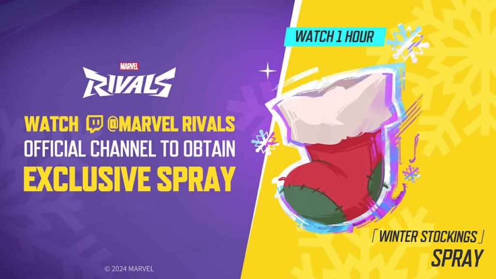A Cute Spray Has Just Been Added to Marvel Rivals Twitch Drops