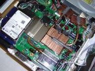 Testing a new 65nm Xbox 360 in a laptop configuration