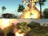 Just Cause vs. Just Cause 2 graphics comparison