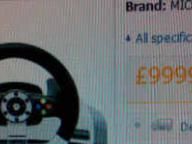 LOL: The Xbox 360 wheel priced at $20,000