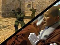 In China, Monks Mix Counter-Strike With Spiritual Enlightenment