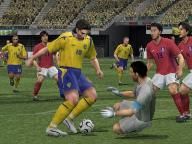 Winning Eleven: PES 2008 PS3 Italy Vs. Brazil Gameplay