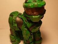 Master Chief gets my little ponied