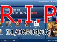 A moment of silence please: RIP Playstation Store