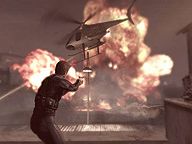 Bourne-like acrobatics in The Bourne Conspiracy game