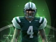 Madden NFL 09 Brett Favre Jets Uniform Image