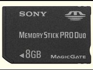 8GB Memory Stick Duo