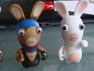 Raving Rabbid Figures, Now Yours To Buy
