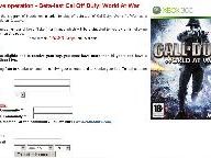 Hurry!! Get your Call of Duty – World at War (X360 only) multiplayer beta key NOW