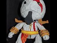 Fanmade Sackboy Kratos Figurine For Sale on Ebay