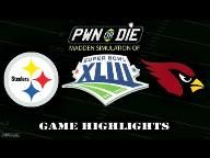 "Freakishly Accurate" Madden simulator takes a crack at Super Bowl XLIII