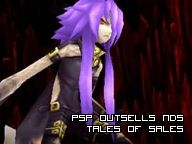 PSP Outsells DS Tales of Sales
