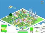 City Rain is a mixture of SimCity and Tetris