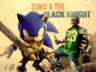 Sonic fights the Black Knight in a trailer