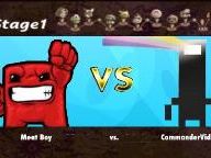 CommanderVideo Will Be Playable in Super Meat Boy