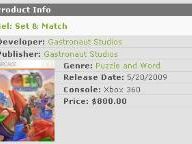 Gel: Set & Match Listed at Only $800