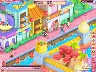 Hello Kitty Online Paints Beijing in Pink and White