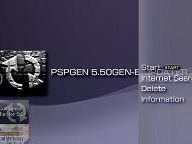PSP homebrew – custom firmware 5.50 GEN-B out