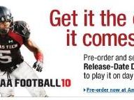 NCAA Football 2010 Pre-Orders Touch Down on Release Date
