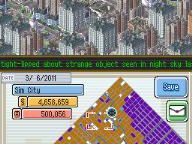 Sim City DS Screenshots