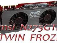 MSI N275GTX Twin Frozr OC Video Card Review (BmR)